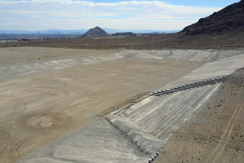 Peripheral Flood Control Structures of Las Vegas Calendar